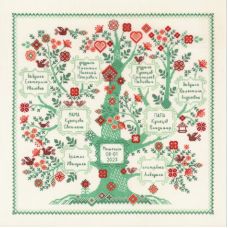 Набор для вышивания крестом Фамильное дерево, 35x35, Риолис, Сотвори сама