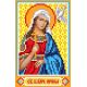 Рисунок на шелке Святая Ирина, 22x25 (9x14), Матренин посад