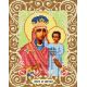 Канва с рисунком Богородица Призри на смирение, 20x25, Божья коровка