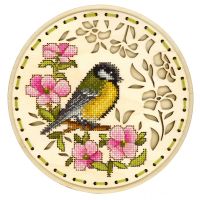 Набор для вышивания крестом Встреча весны, 18x18, Щепка (МП-Студия)