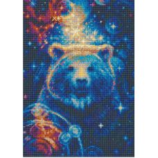Алмазная мозаика Большая медведица, 27x38, полная выкладка, Риолис
