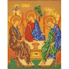 Набор для вышивания бисером Святая Троица, 19x24, Кроше
