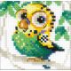 Набор для вышивания крестом Волнистый попугайчик, 10x10, Риолис, Сотвори сама