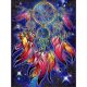 Мозаика стразами Ловец волшебных снов, 30x40, полная выкладка, Алмазная живопись