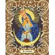 Канва с рисунком Богородица Остробрамская, 20x25, Божья коровка