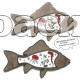 Набор для вышивания Подводный мир. Рыба правая, 17x30, НеоКрафт