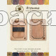 Декоративный брелок для оформления вышивки 02, 4,5x8,5 (3x5), НеоКрафт