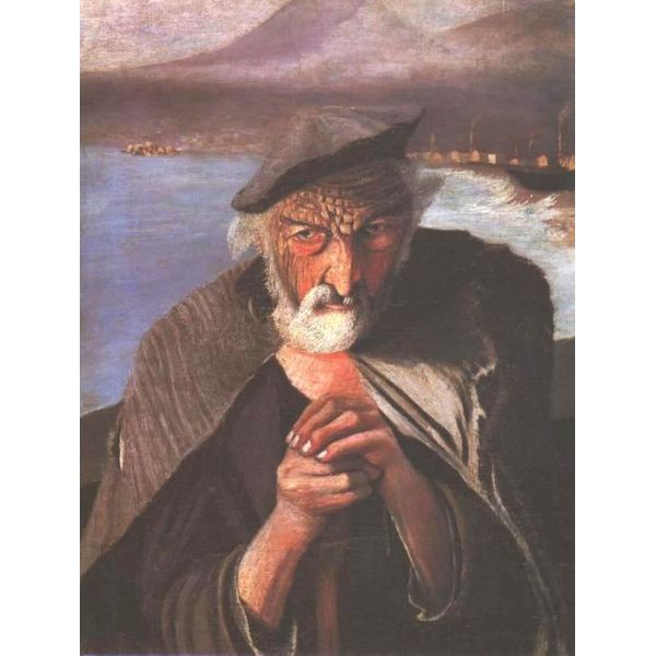 Загадочная картина Тивадара Костки Чонтвари - Старый рыбак